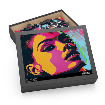 Pop Art Portrait Jigsaw Puzzle | Puzzle | Back-to-School, Fall Picks, Games, Holiday Picks, Home & Living, Puzzles, TikTok, Valentine's Day, Valentine's Day Picks | Prints with Passion