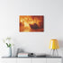 Frozen Ship Adrift in Firestorm — Canvas Wall Art — Product Detail View 7