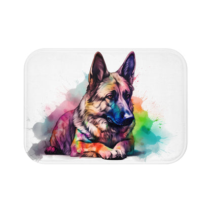 German Shepherd Companion Bath Mat