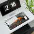 Cracked Planet with Lava Veins — XL & XXL Desk Mat — Product Detail View 7