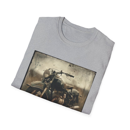 Timeless Ride: Vintage Motorcycle Adventure T-Shirt