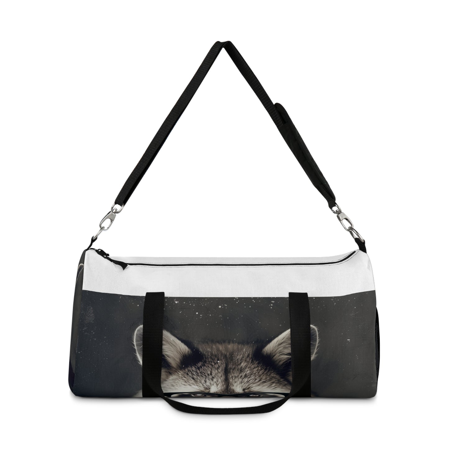 Raccoon Hipster Duffel Bag