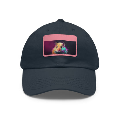 Neon Hamster Bliss Baseball Cap