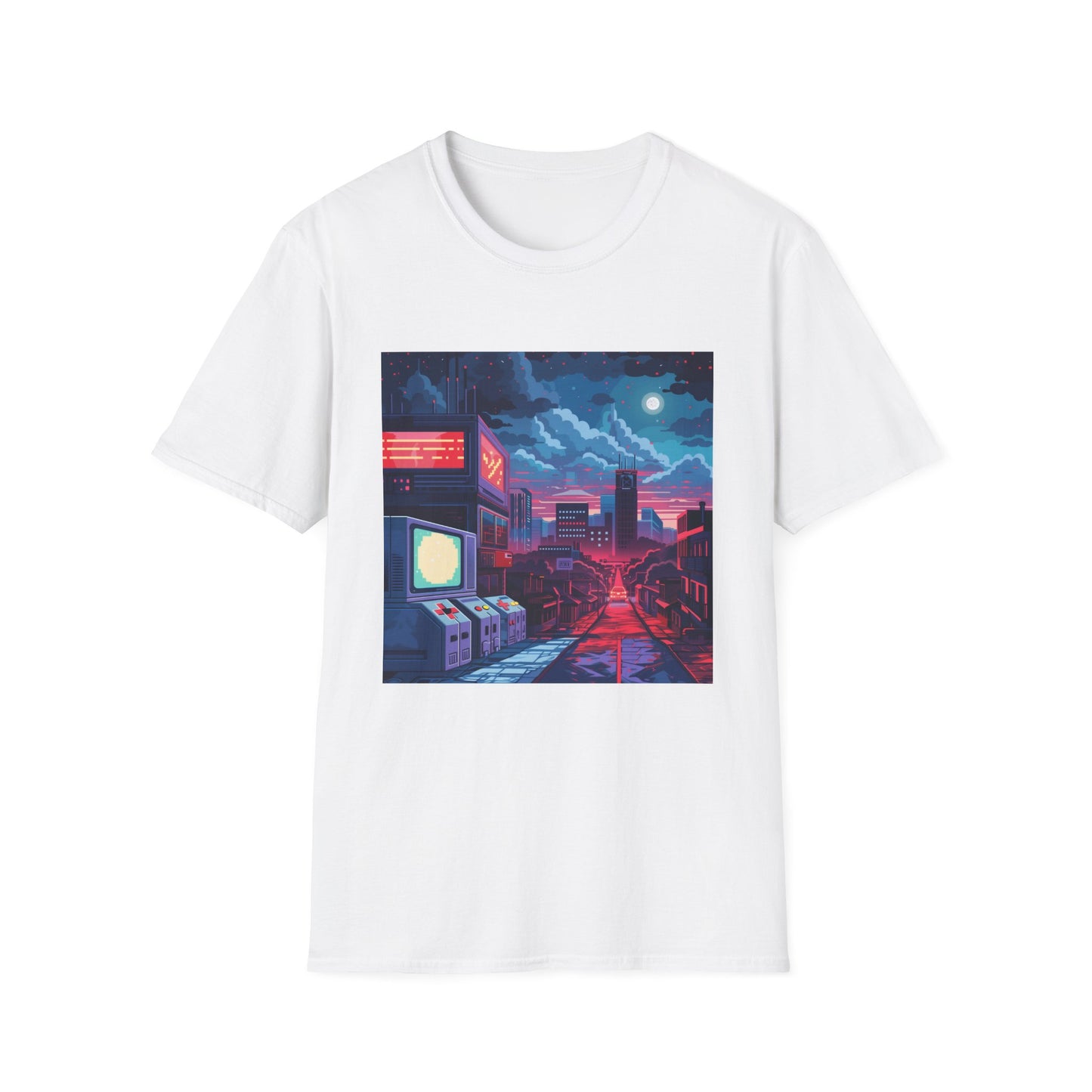 Pixel Power: Retro Gaming Nostalgia T-Shirt