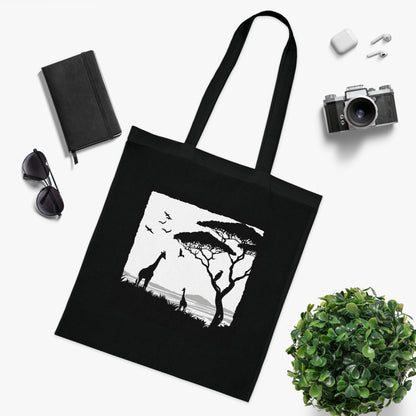 Wild Silhouette Tote Bag