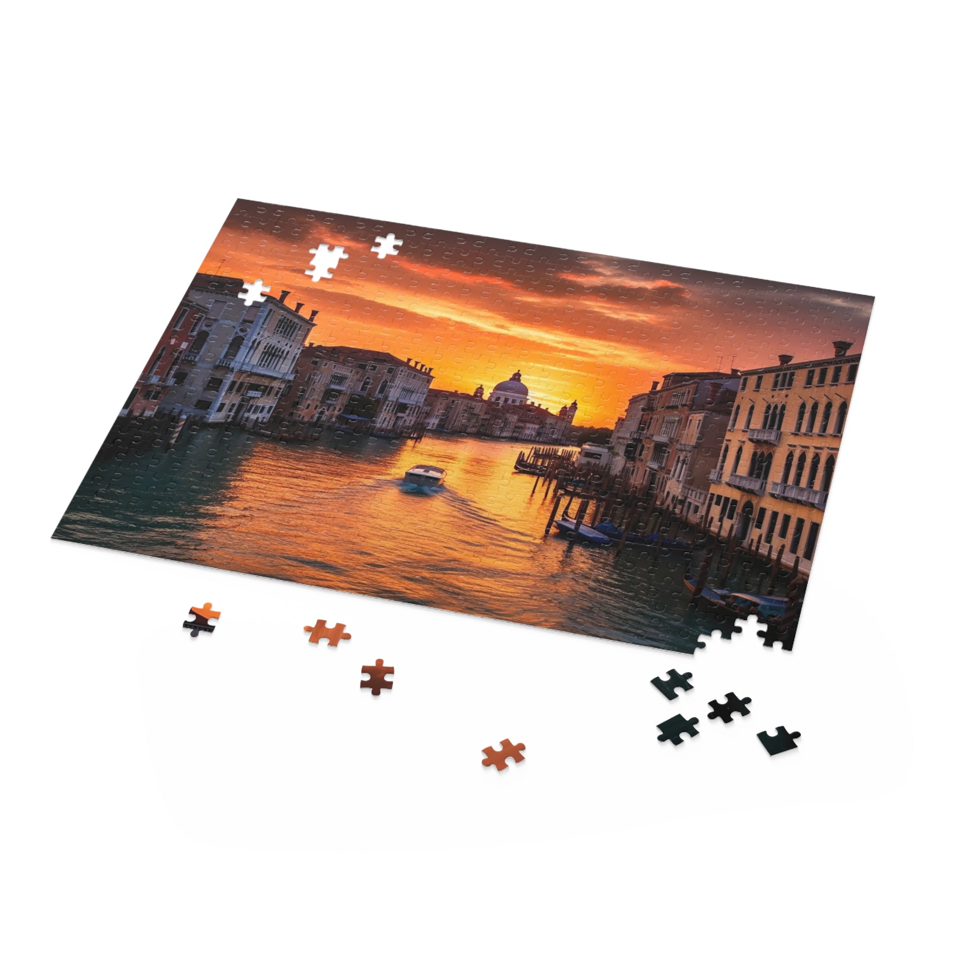 "Venetian Dream Jigsaw Puzzle - Escape to Romantic Venice with this Beautifully Illustrated Puzzle"