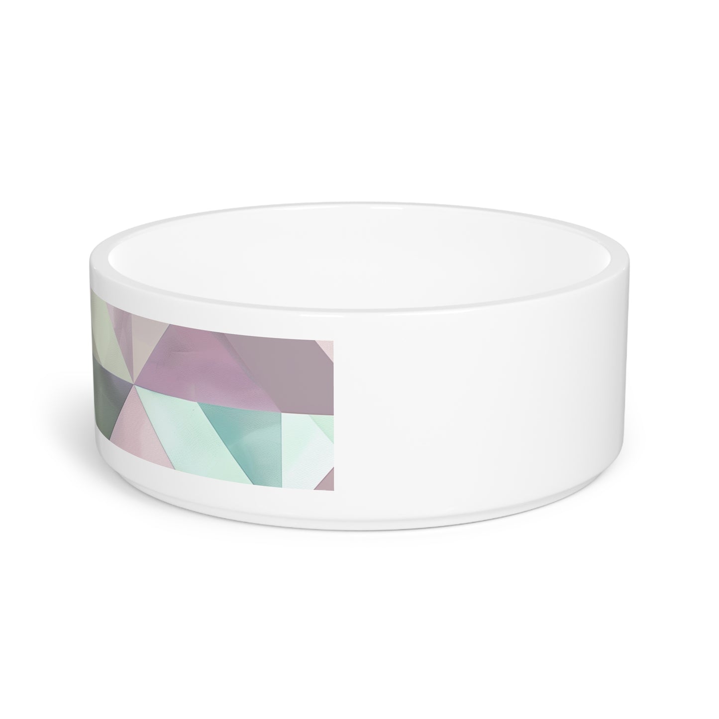 Chic Geometric Pet Bowl