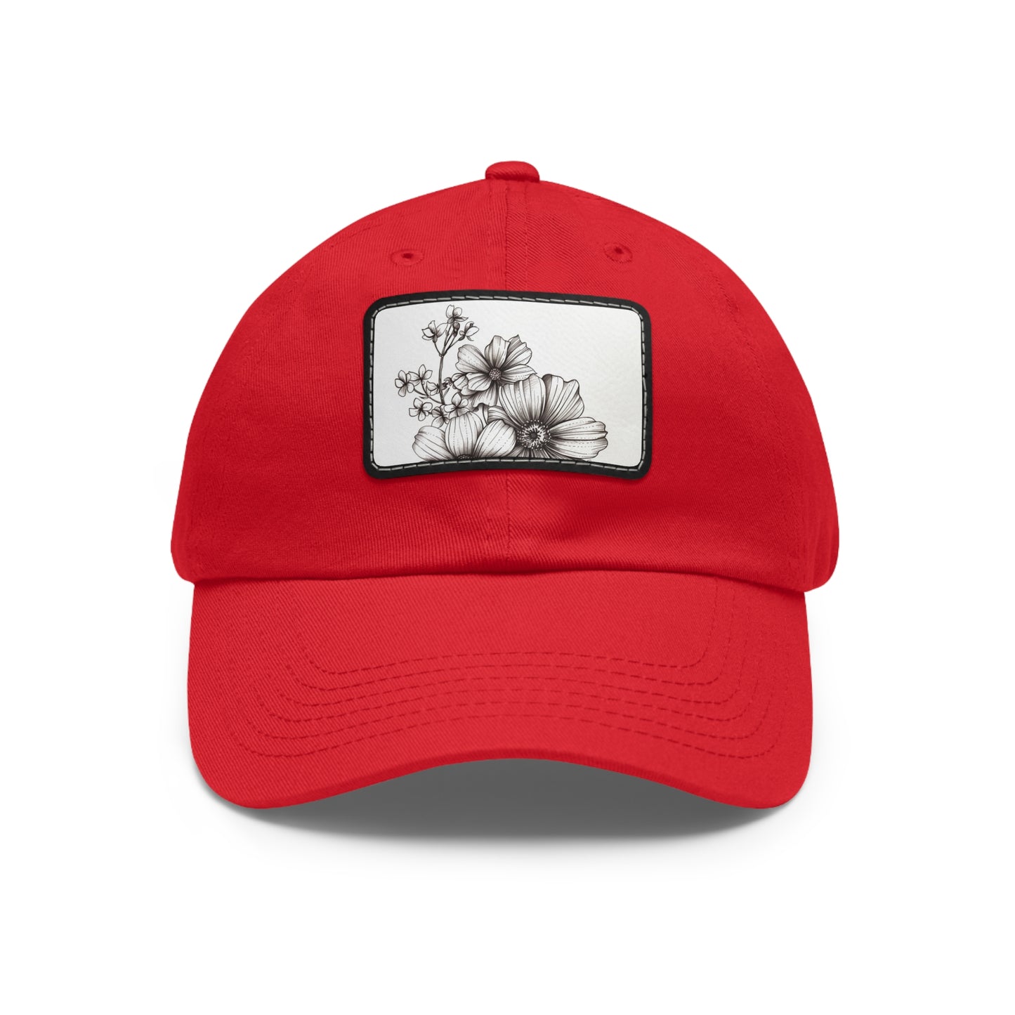 Blossom Blooms HandDrawn Baseball Cap