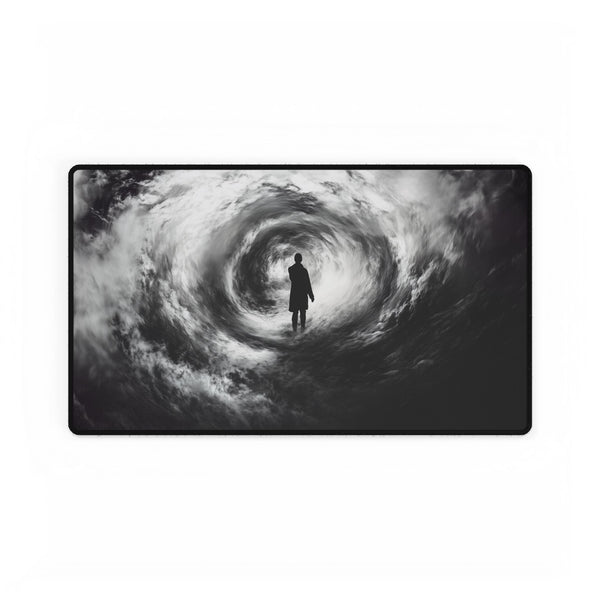 A Person Lost in a Dark Swirling Abyss Gaming XXL Extended Desk Mat