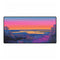 Neon Horizon Splitting Day and Night Gaming XXL Extended Desk Mat