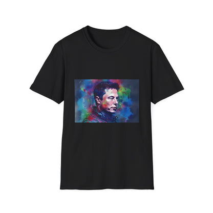 Elon Musk T-shirt | T-Shirt | Cotton, Crew neck, DTG, Men's Clothing, Neck Labels, Regular fit, T-shirts, Women's Clothing | Prints with Passion