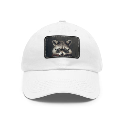 Racoon Chic: Hipster Glasses Cap