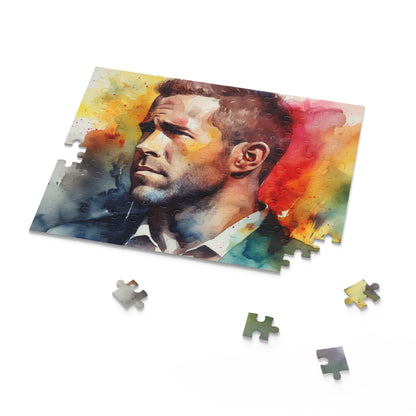 Ryan Reynolds Watercolor Jigsaw Puzzle