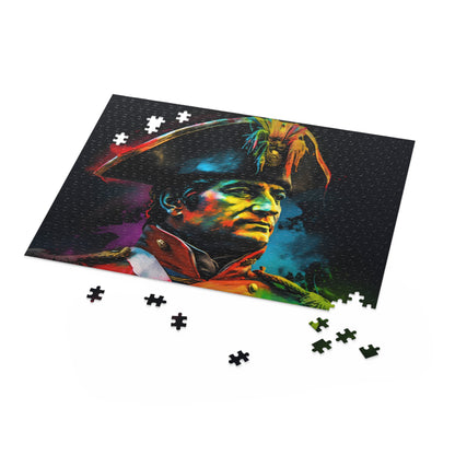 Napoleon Watercolor Neon Jigsaw Puzzle