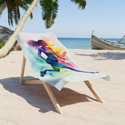 Run Wild Beach Towel