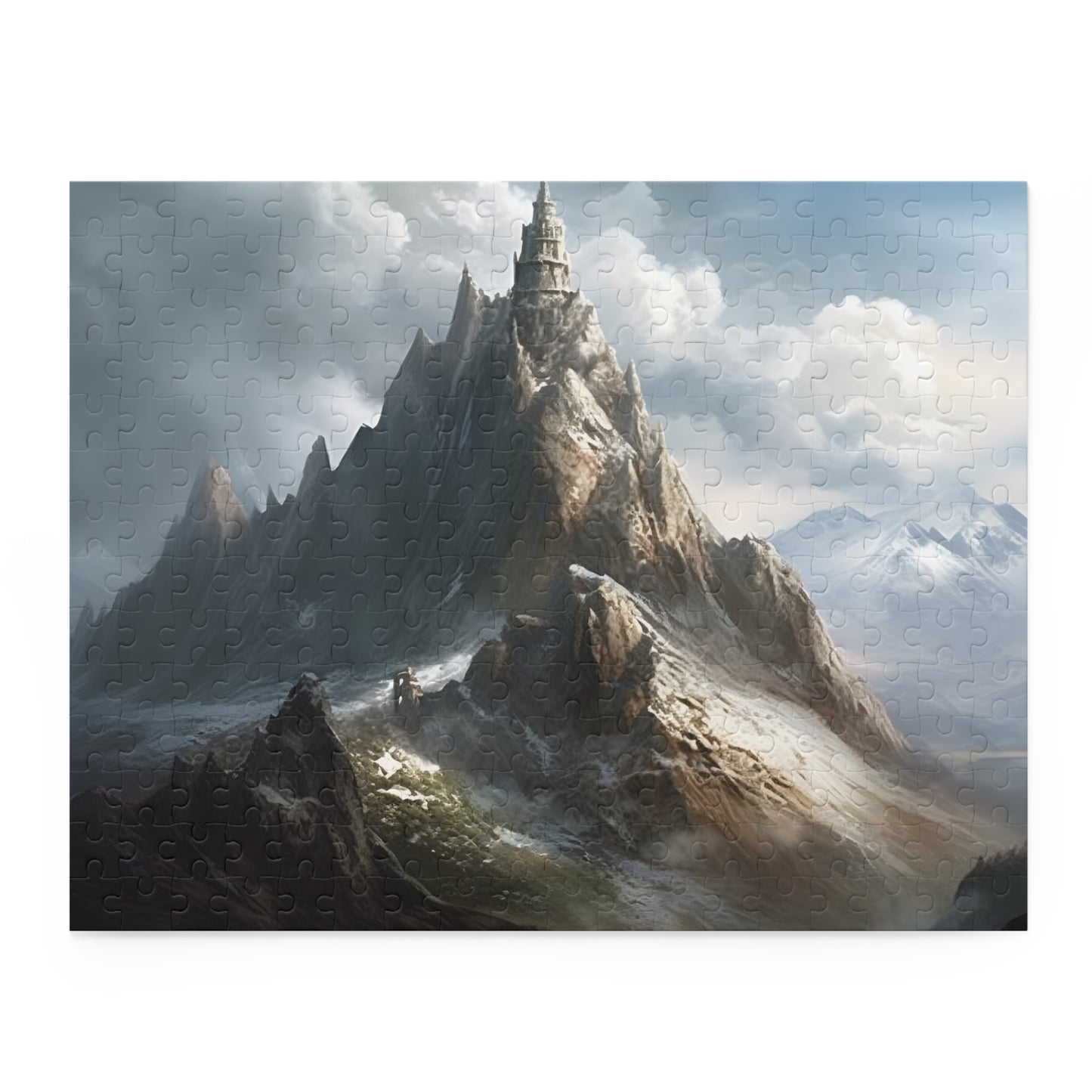 "Mount Olympus jigsaw puzzle featuring majestic beauty and challenging fun for nature lovers"