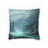 A Fantasy Landscape on the Edge of the World Double-Sided Square Cushion Cover