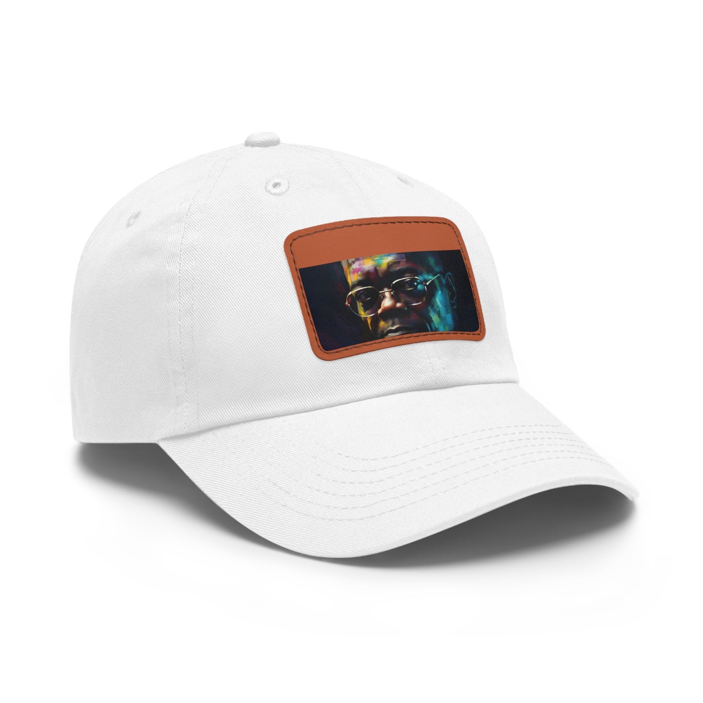 Neon Fusion: Samuel LJackson Watercolor Baseball Cap