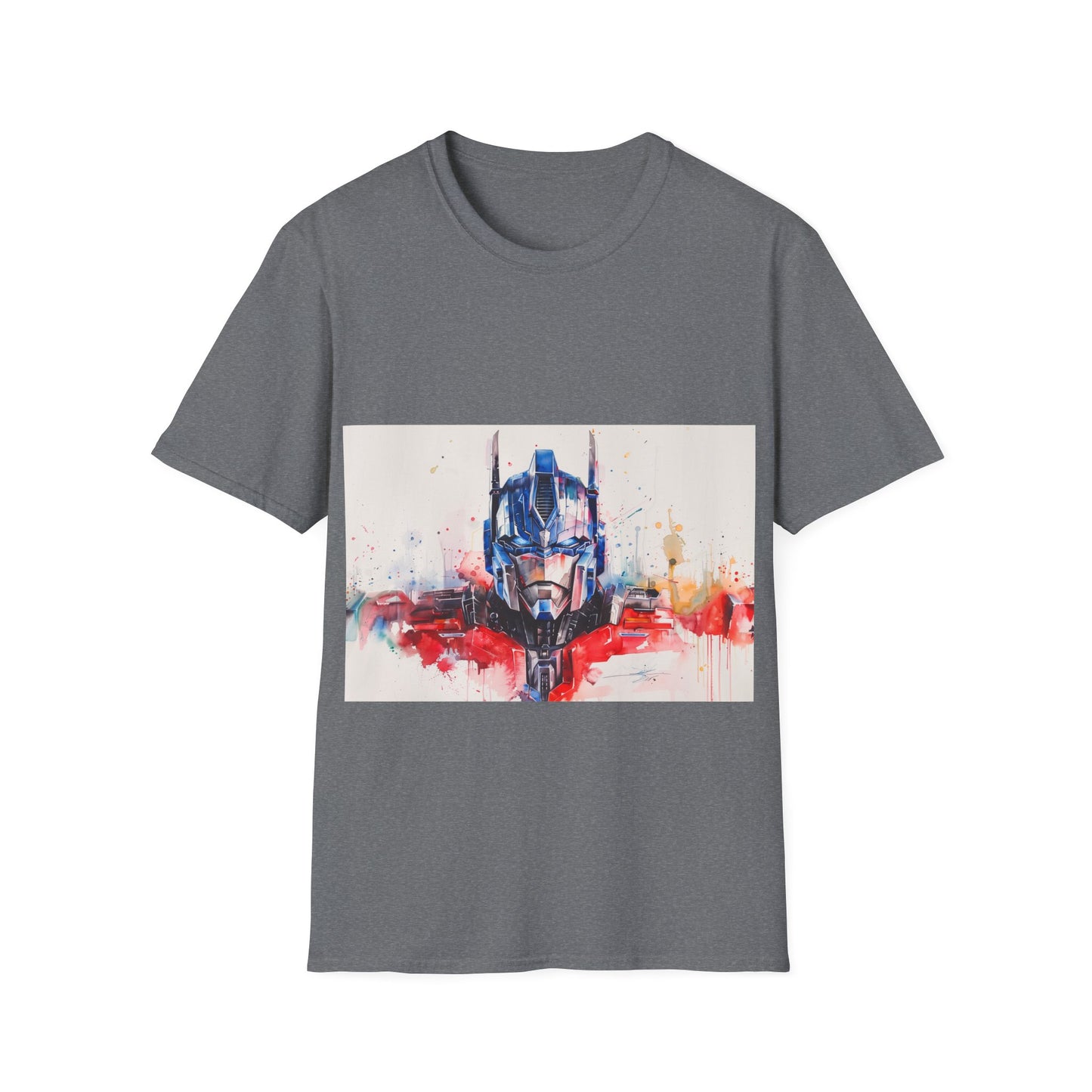 Transform Your Style with Optimus Prime Watercolor Tee