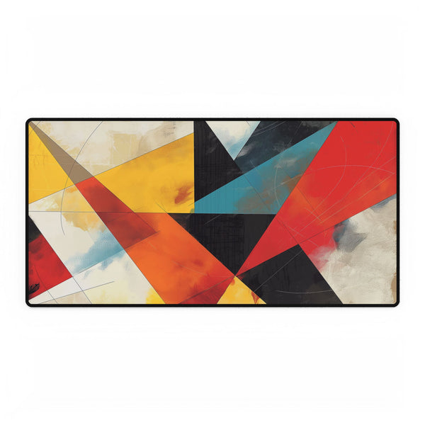 Abstract Geometric Shapes Gaming XXL Extended Desk Mat