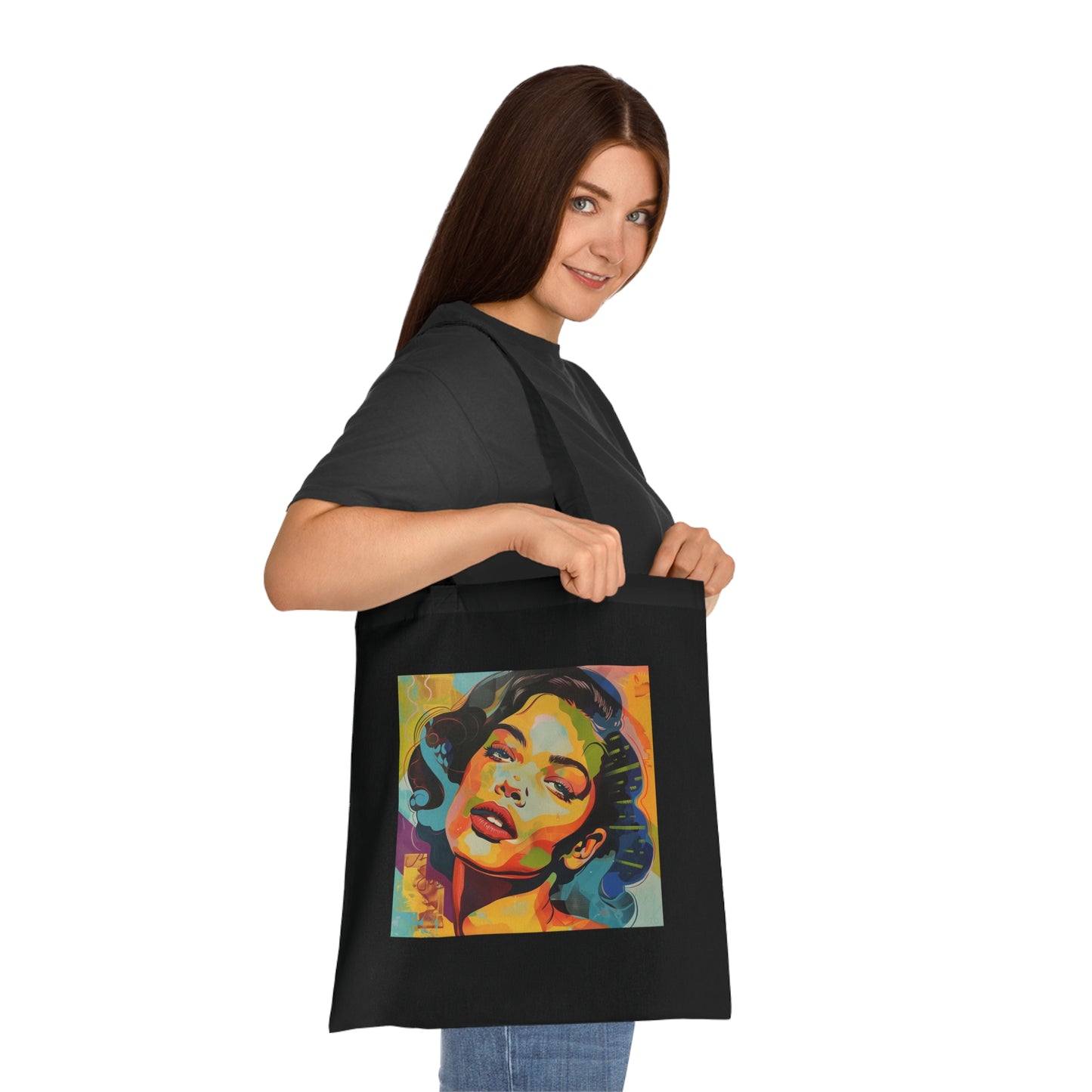 Pop Art Expression Tote Bag | Tote Bag | Accessories, Bags, Cotton, DTG, Totes | Prints with Passion