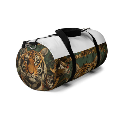 Wild Tiger Print Duffel Bag | Duffle Bags | Accessories, All Over Print, AOP, Assembled in the USA, Assembled in USA, Bags, Duffle, Made in the USA, Made in USA | Prints with Passion