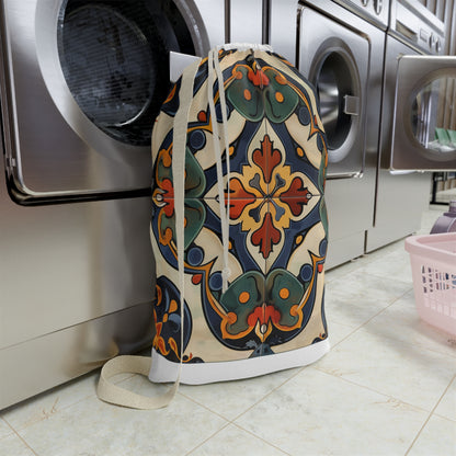 Tile Print Laundry Bag | Home Decor | Accessories, All Over Print, AOP, Bags, Laundry, Sublimation | Prints with Passion