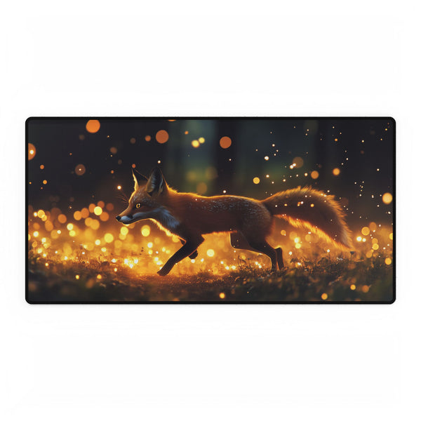 Spirit Fox Racing Across Fireflies Gaming XXL Extended Desk Mat