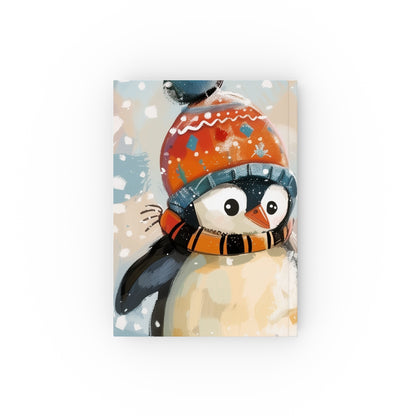 "Charming Penguin Post Winter Wonderland Journal - Cozy and Creative, Perfect Gift | PrintsWithPassion"