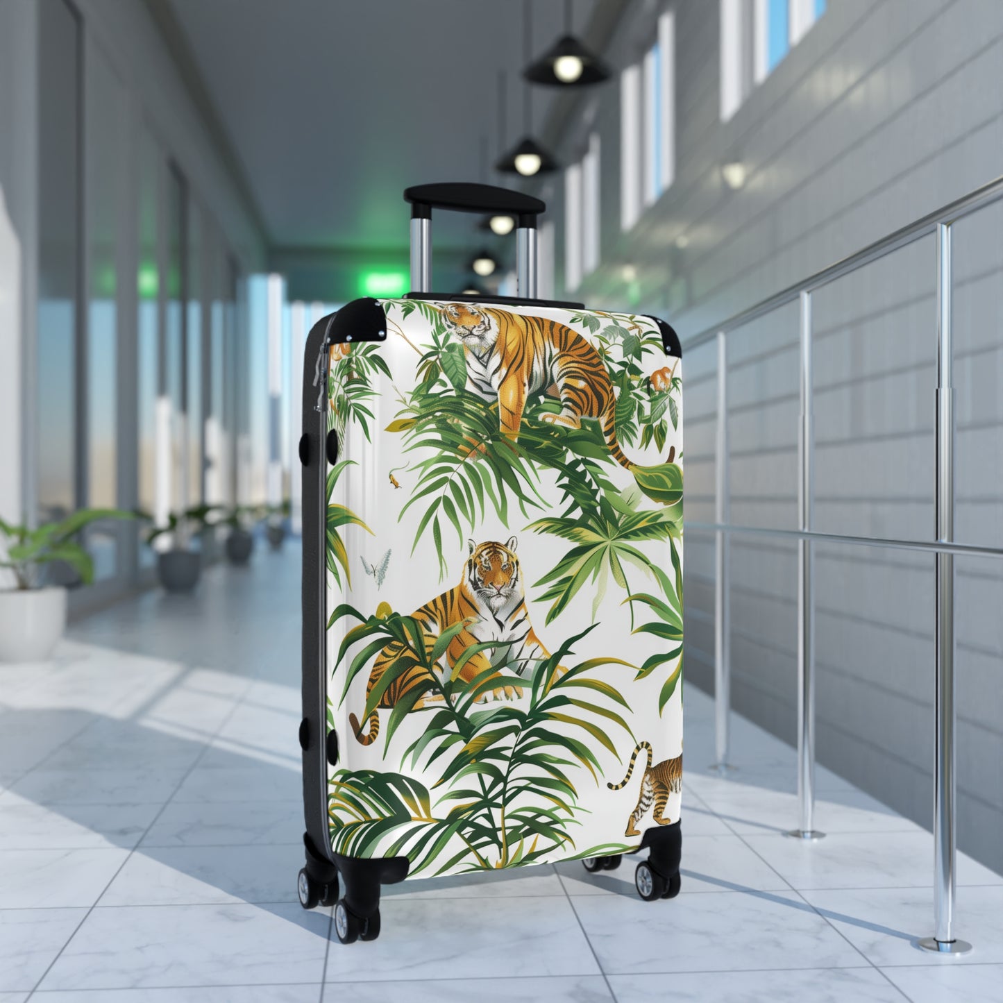 Wild Jungle Safari Tiger Suitcase