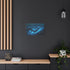 Sunken Ship Glowing with Bioluminescence — Canvas Wall Art — Product Detail View 5