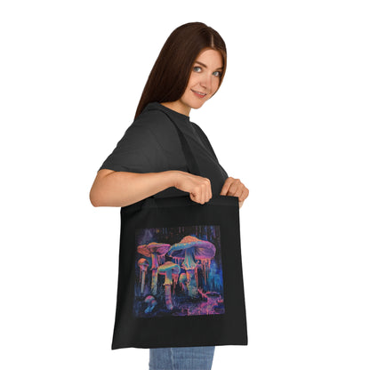 Neon Forrest Mushrooms Tote Bag | Tote Bag | Accessories, Bags, Cotton, DTG, Totes | Prints with Passion