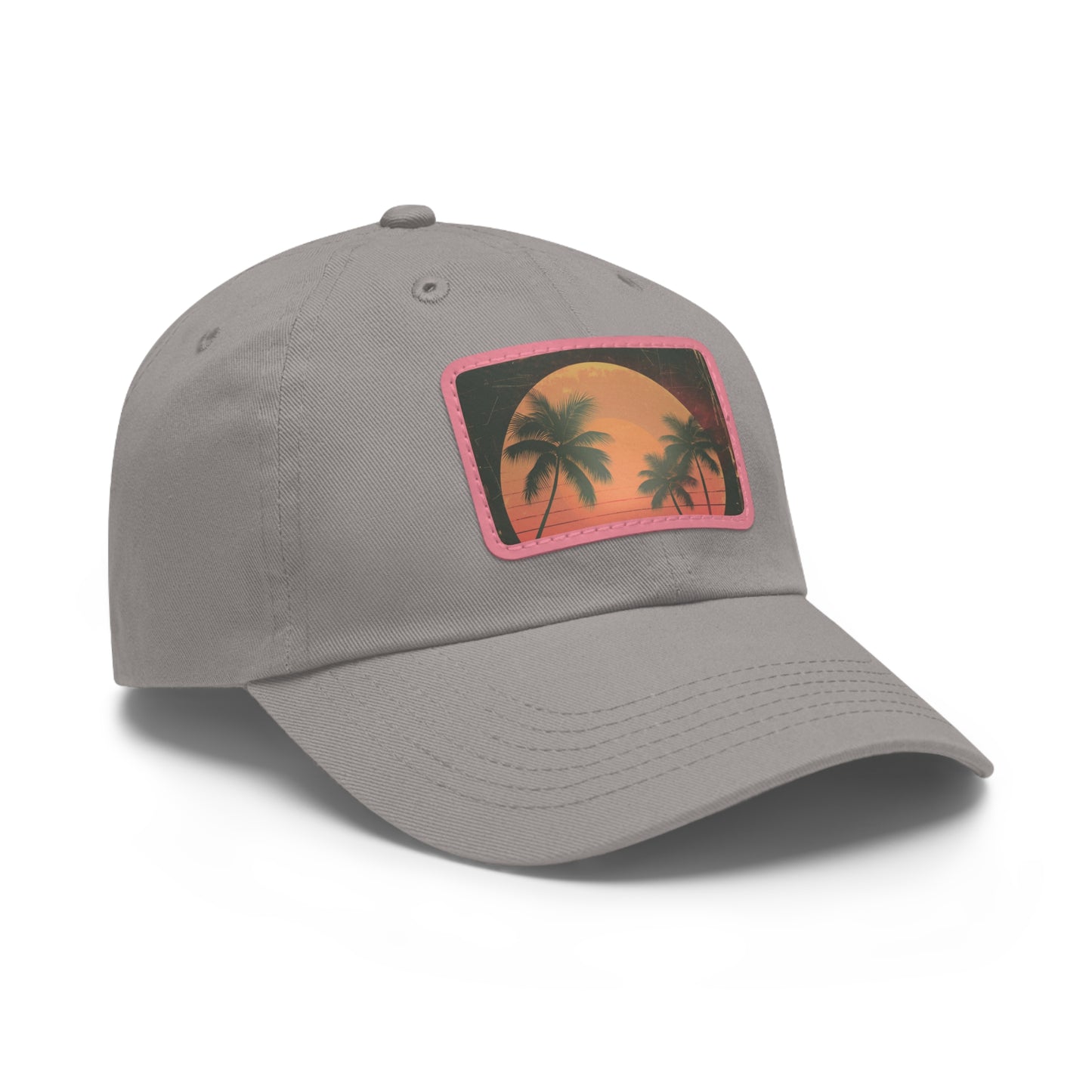 Vintage Sunset Paradise Baseball Cap