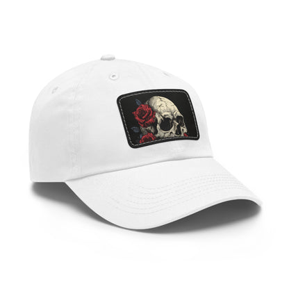 Midnight Bloom Gothic Skull Cap