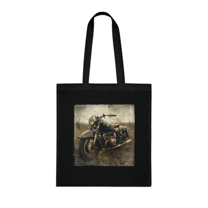 Vintage Rider Tote Bag