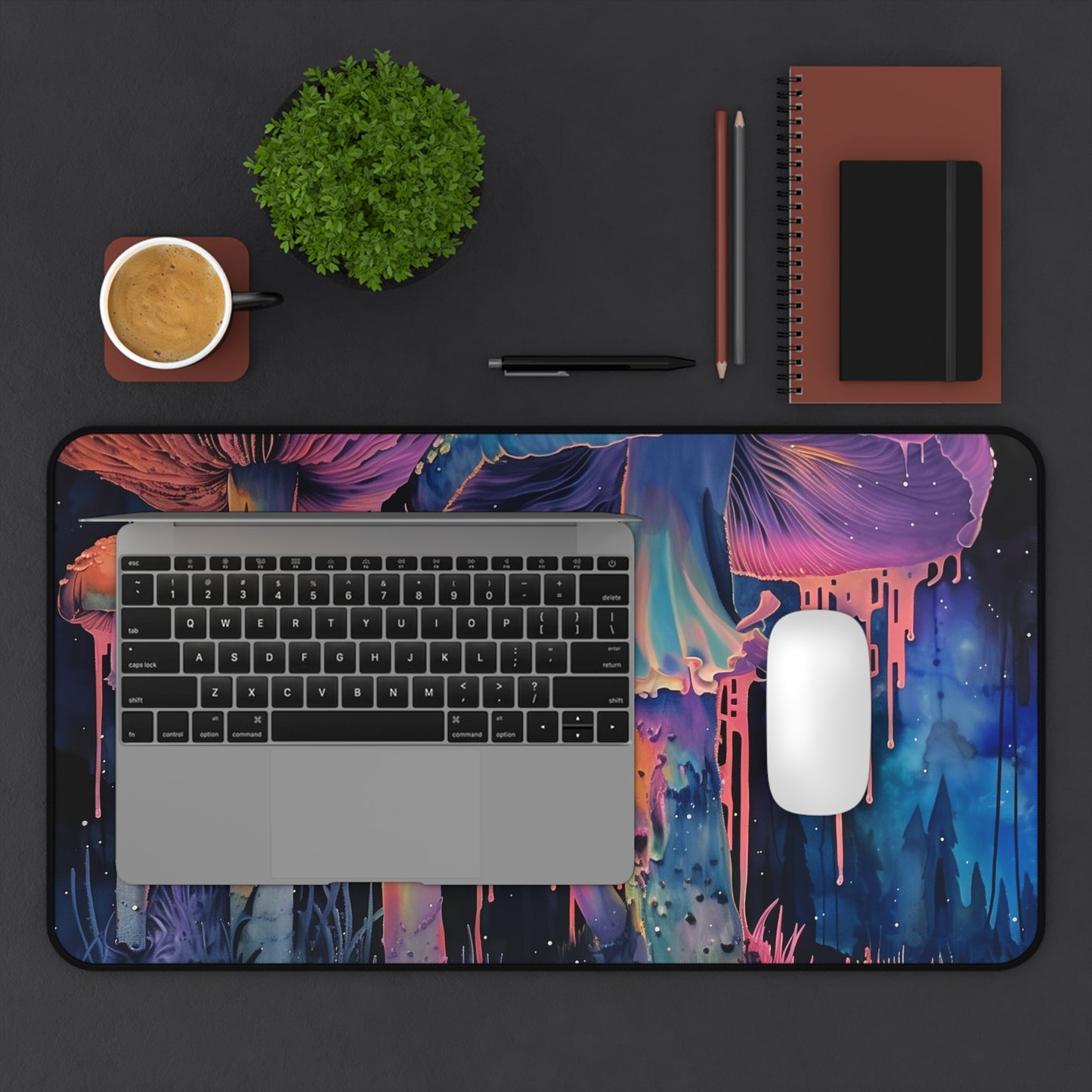 Neon Jungle Desk Mat: Elevate Your Workspace