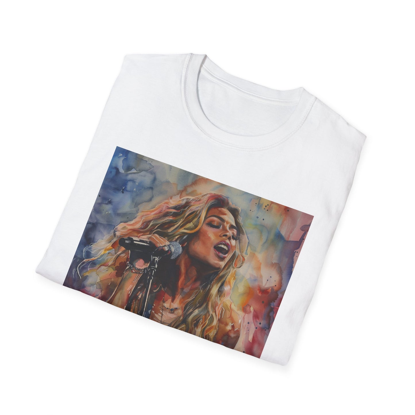 Queen Bey in Watercolor: A Concert on Your Chest