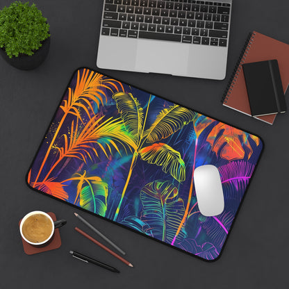 Neon Jungle Desk Mat: Elevate Your Workspace