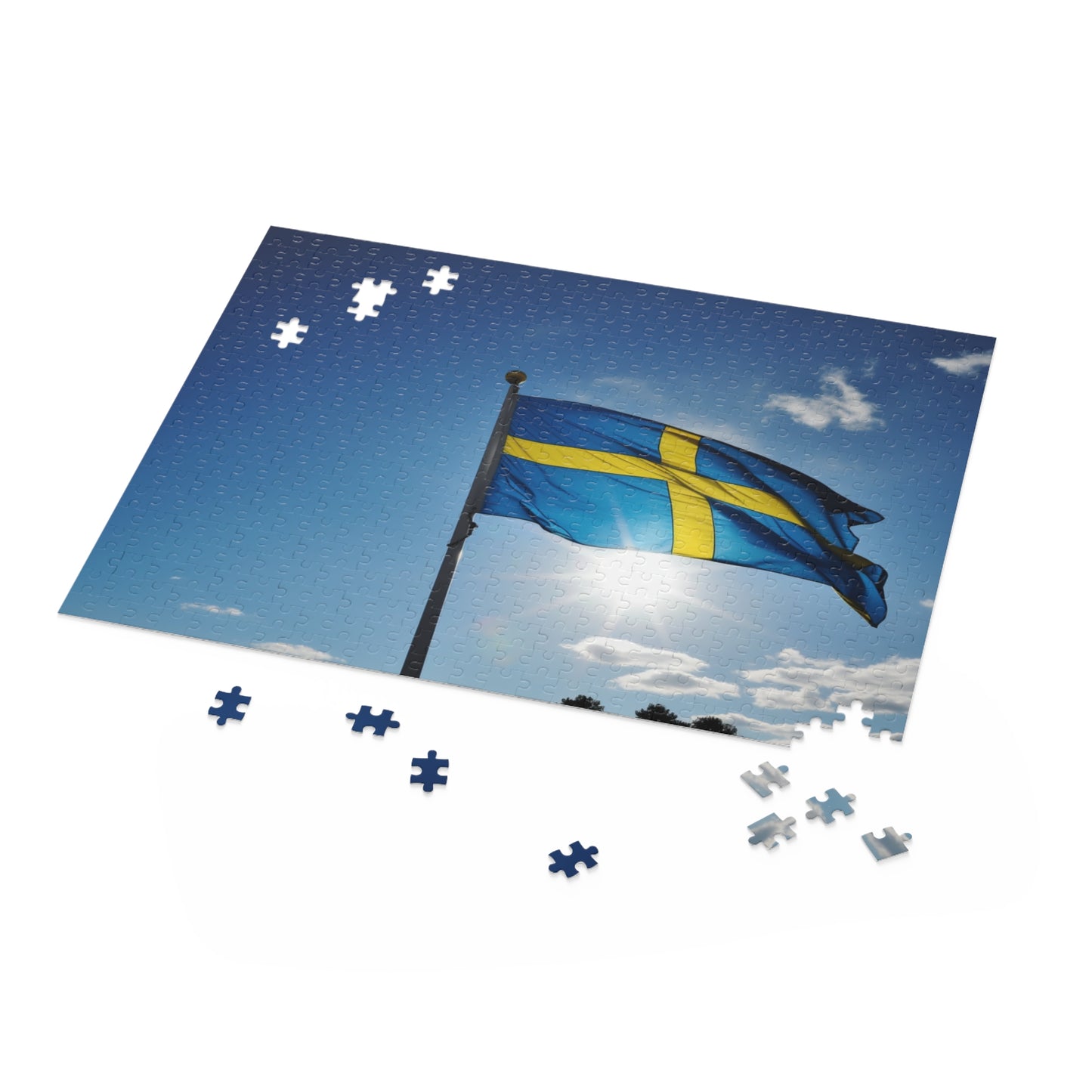 Sweden Flag Jigsaw Puzzle