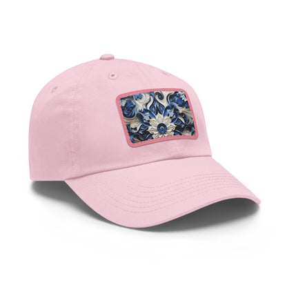 Midnight Cerulean Porcelain Baseball Cap