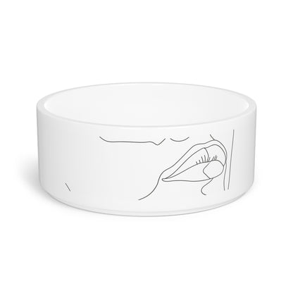 Pawsome Minimalist Face Pet Bowl