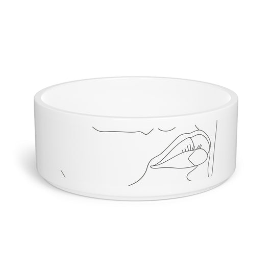 Pawsome Minimalist Face Pet Bowl