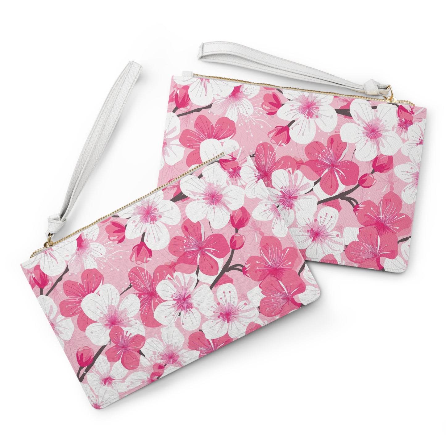 Cherry Blossom Pink Clutch Bag