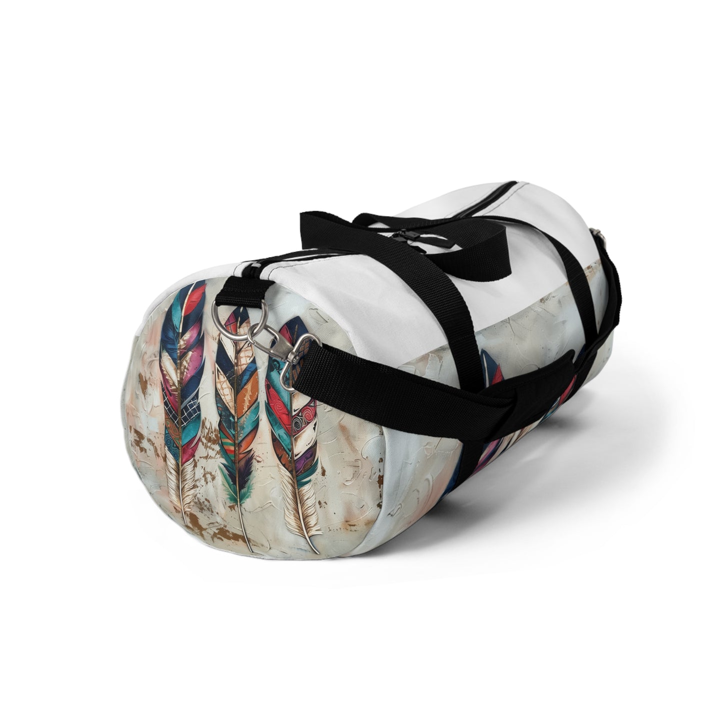 Boho Feather Duffel Bag