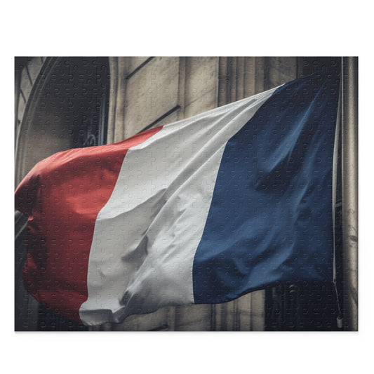 France Flag Jigsaw Puzzle | Puzzle | Back-to-School, Fall Picks, Games, Holiday Picks, Home & Living, Puzzles, TikTok, Valentine's Day, Valentine's Day Picks | Prints with Passion