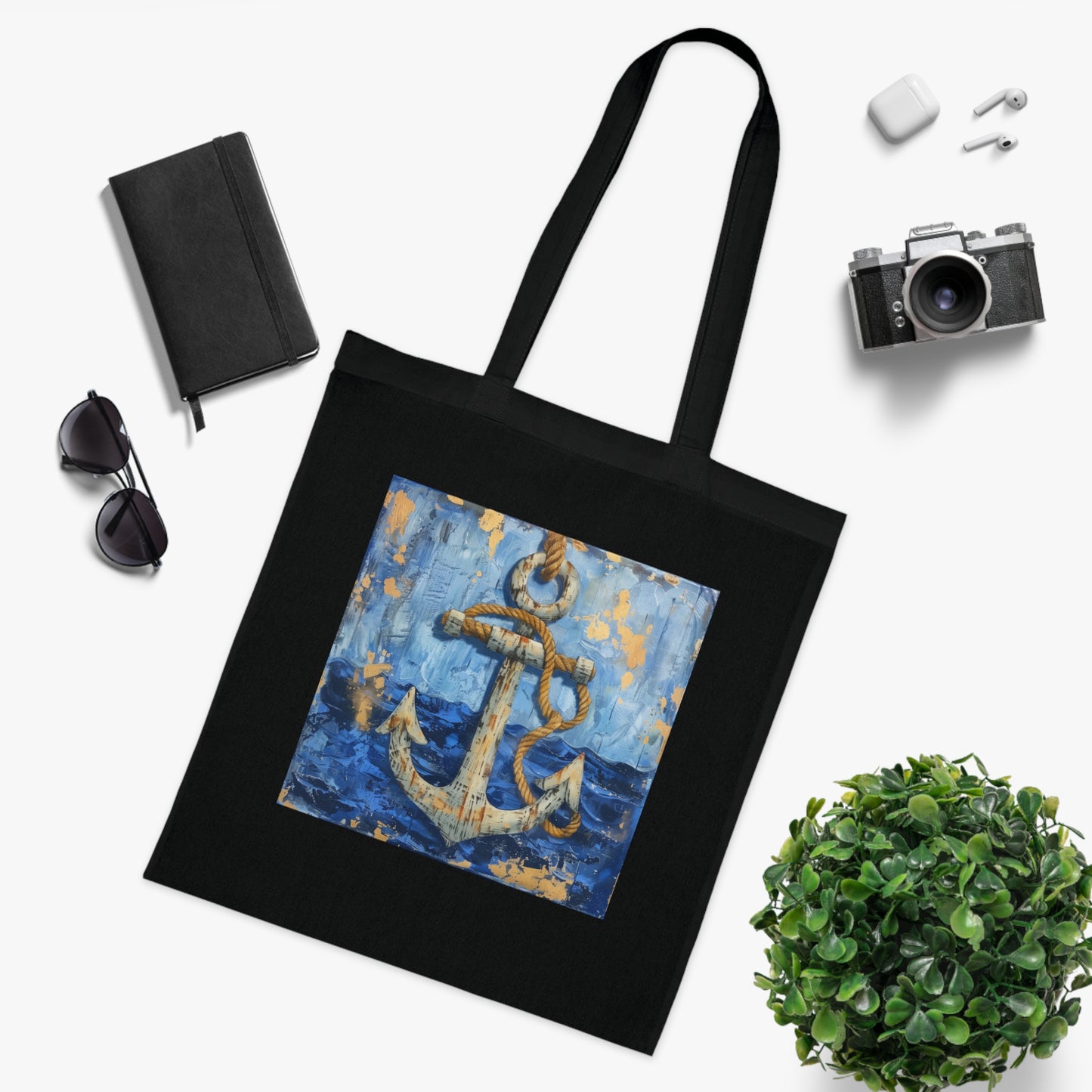 Seafarer's Anchor Tote Bag