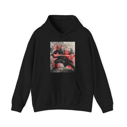 Darth Maul Lightsaber DoubleBladed Fury Hoodie | Hoodies | DTG, Hoodies, Men's Clothing, Regular fit, Unisex, Women's Clothing | Prints with Passion