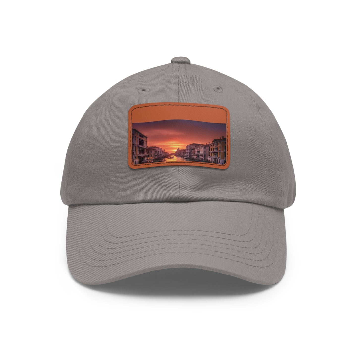 Vibrant Venetian Sunset Baseball Cap