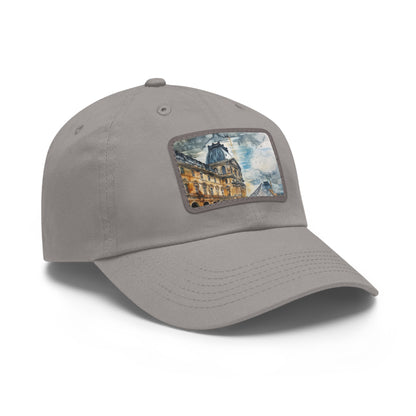 Parisian Charm Louvre Watercolor Cap