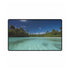 Aitutaki Lagoon Cook Islands Tropical Paradise — XL & XXL Desk Mat — Gaming & Workspace Desk Setup View